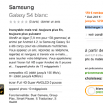 Galaxy S4 : Après SFR, en pré-commande chez Sosh et Orange