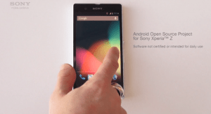 Sony ajoute le Xperia Z à l’AOSP (Android Open Source Project)