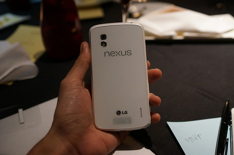 android google lg nexus 4 blanc