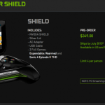 La Project Shield arrivera en précommande le 20 mai à 349$