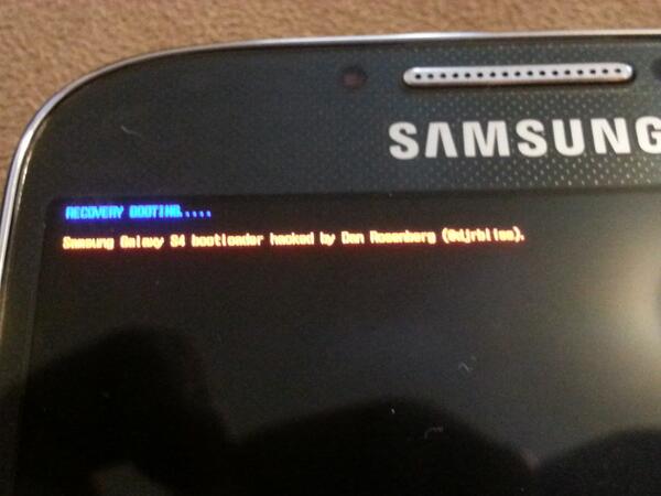 dan-rosenberg-tweet-unlocked-galaxy-s4-sgs4-bootloader