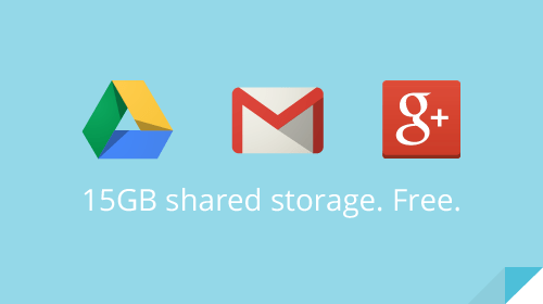 google espace de stockage unifiés Shared storage