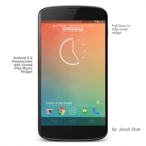 Android-5.0-Music-Widget-Closed