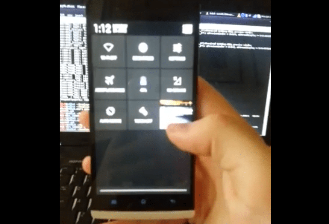 Android CyanogenMod QuickSettings Mini-Camera Tile