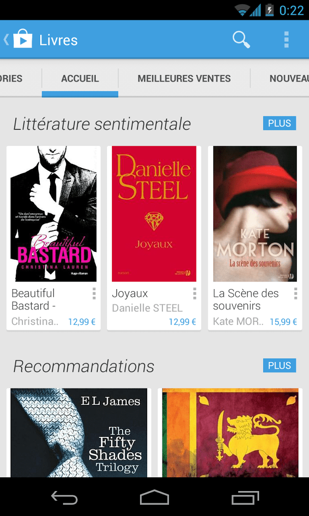 Google Play Livres