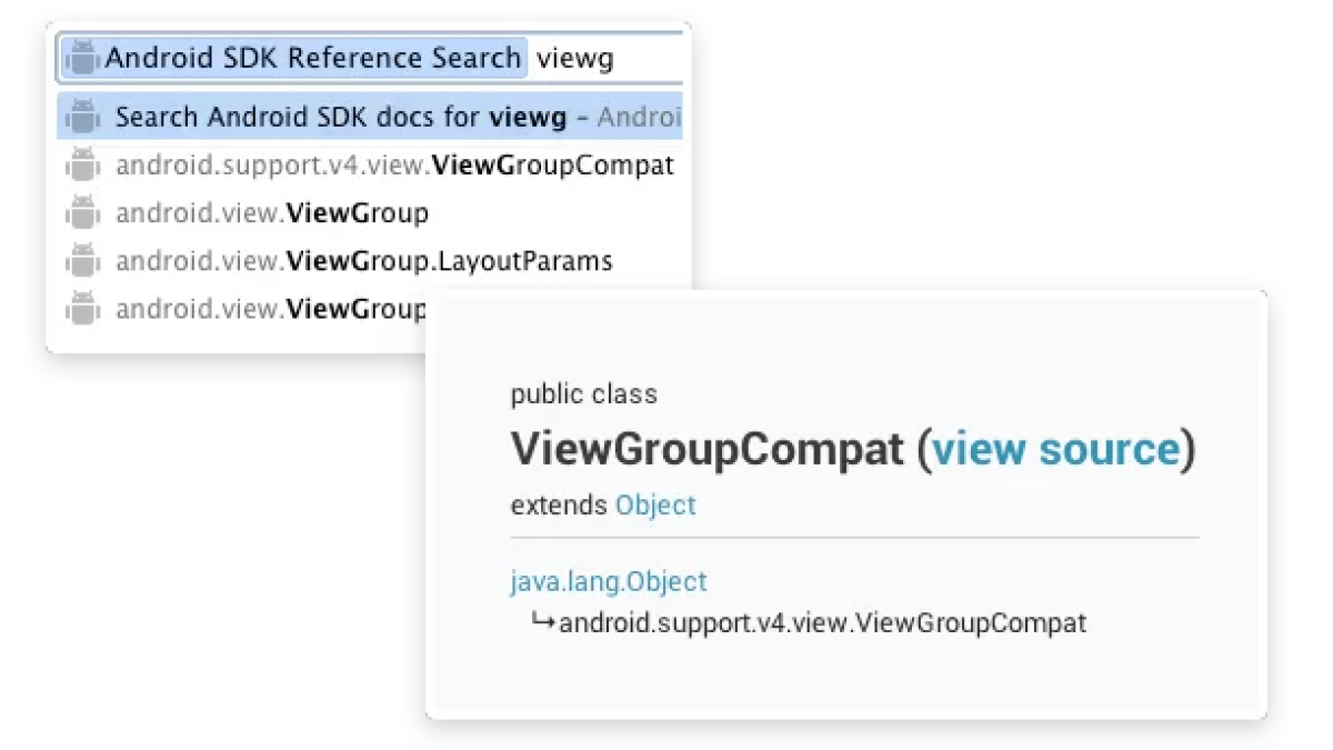 Android SDK Search - Google Chrome