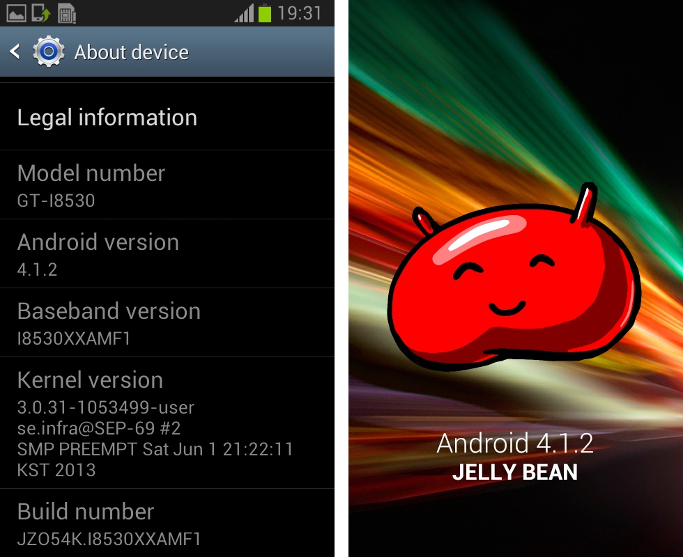 android 4.1.2 jelly bean samsung galaxy beam