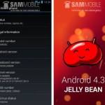 La version test d’Android 4.3 portée sur le Galaxy S4 GT-I9505