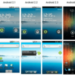 L’évolution des versions d’Android en images