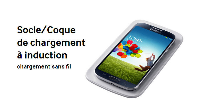 android socle coque de recharge sans-fil samsung galaxy s4