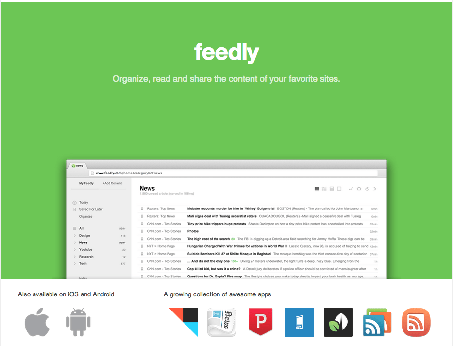 feedly cloud