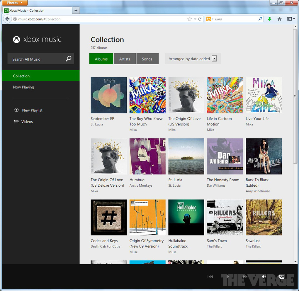 Xbox Music Web