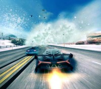 Nuage de neige et particules sur Asphalt 8: Airborne