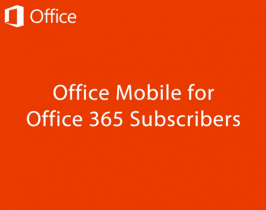 Microsoft Office Mobile disponible sur Android !