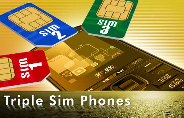 Triple-sim-mobile-phone