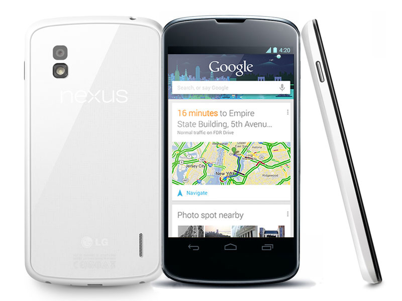 android google lg nexus 4 blanc white rdc topachat grosbill 16 Go