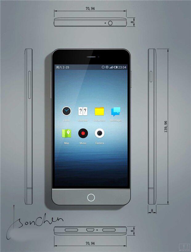 android meizu mx3 face 1