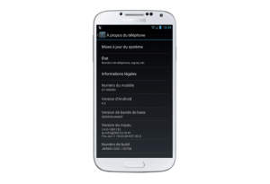 Galaxy S4 : une nouvelle fuite de Android 4.3 (Google Play Edition) portée sur le Galaxy S4