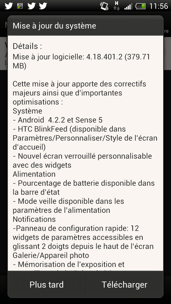 HTC One X : la mise à jour Android 4.2.2 avec Sense 5 est arrivée