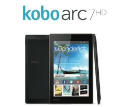 Kobo revient avec 3 nouvelles tablettes : les Arc 7, Arc 7HD et Arc 10HD