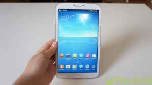 Test de la Samsung Galaxy Tab 3 8.0