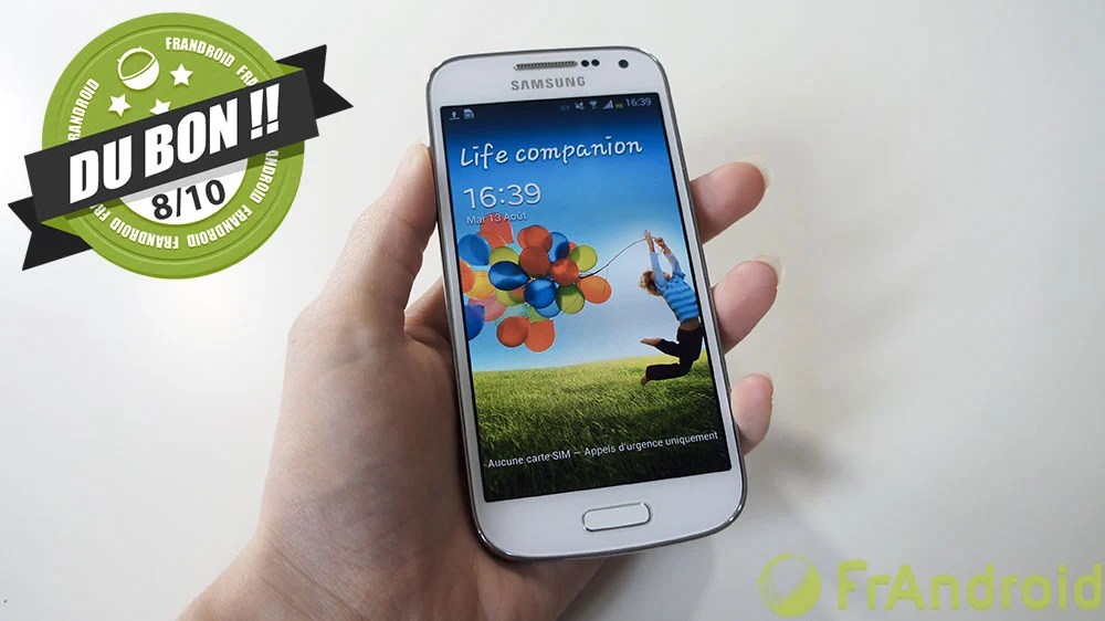 android galaxy s4 mini prise en main 1
