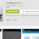 Geekbench 3, une nouvelle version de l’outil de Benchmark arrive sur Android
