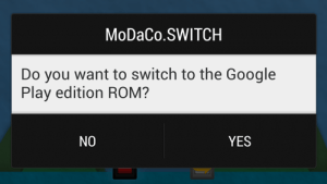 MoDaCo.SWITCH (Galaxy S4) est disponible pour les donateurs