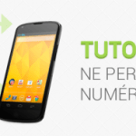 Tuto : Ne perdez plus vos numéros de téléphone