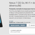 La Nexus 7 (2013) version LTE (4G) est disponible sur le Google Play