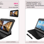 Les tablettes Toshiba Excite Pro et Excite Write sur Vente-Privée, un bon plan ?