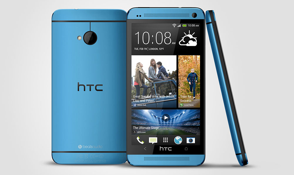 HTC One Vivid Blue