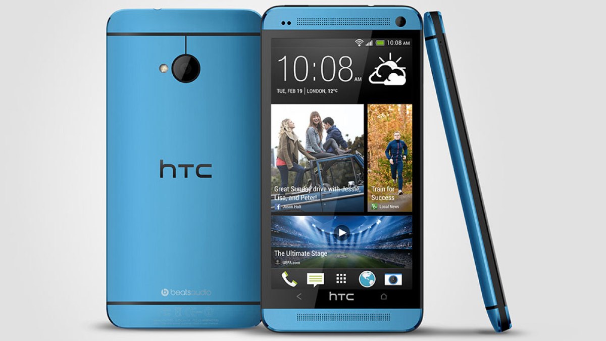 HTC One Vivid Blue