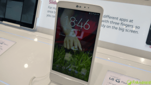 Prise en main de la tablette LG G Pad 8.3