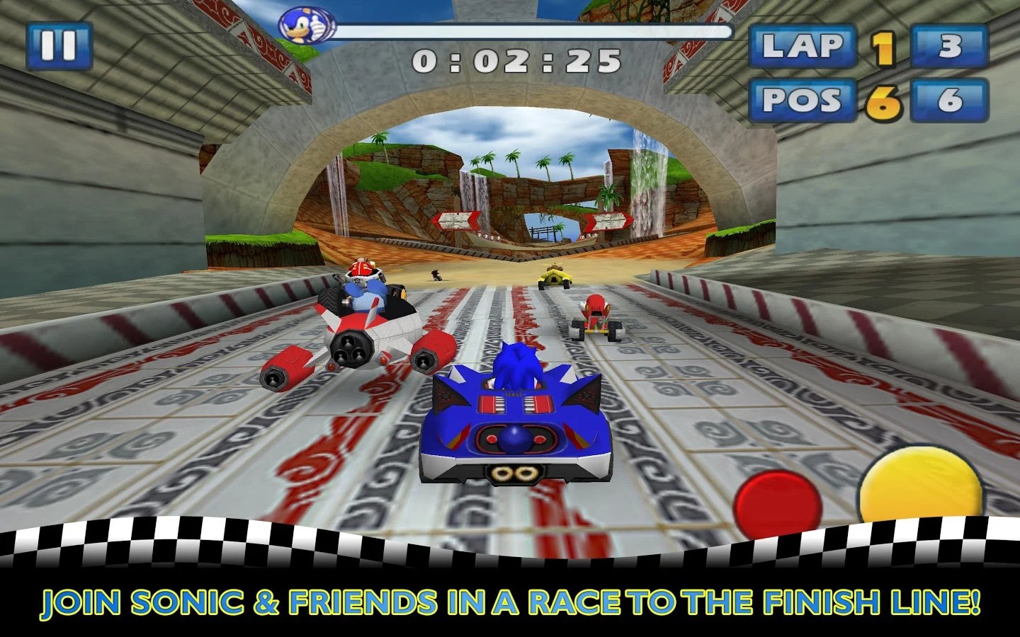 android sonic & sega all-stars racing