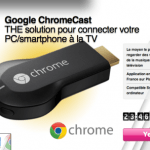 Bon plan : Chromecast sur Qoqa à 45 euros