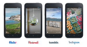 Facebook Home intègre Instagram, Pinterest, Tumblr et Flickr à son écran de verrouillage