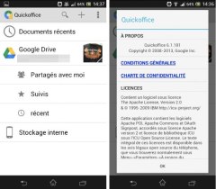 Quickoffice s’offre une mise à jour mineure sur Android