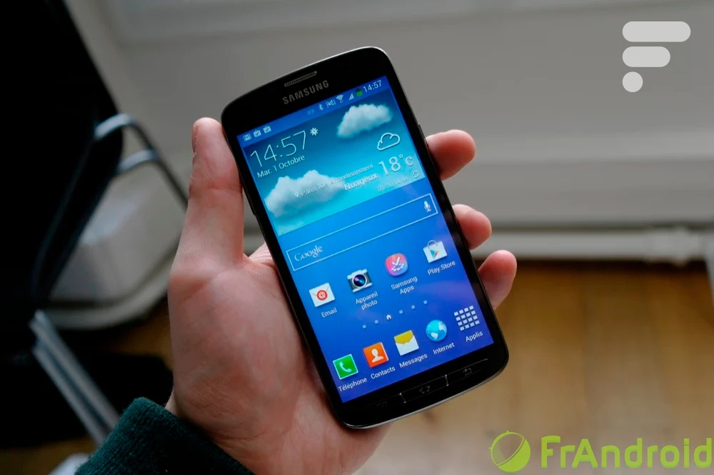 android samsung galaxy s4 active prise en main 02