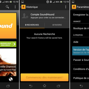 SoundHound : la création de compte s’invite sur la version 5.5.1
