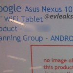 La Nexus 10 fabriquée par Asus se confirme