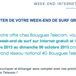 Bouygues Telecom : les abonnés pourront découvrir la 4G gratuitement ce week-end