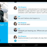 Skype : une nouvelle UI pour les tablettes et une qualité vidéo améliorée