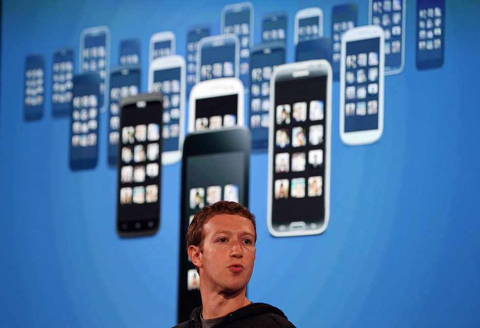 Mark Zuckerberg, directeur de Facebook