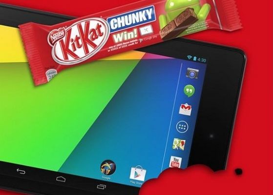 android 4.4 kitkat mise à jour update google nexus 7 2012 3g nexus 7 2013 4g lte