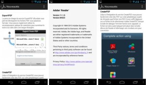 Adobe Reader 11.1.0, la mise à jour arrive sur le Play Store