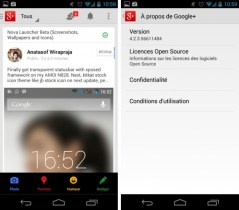 Google+, une mise à jour d’ergonomie est au rendez-vous sur Android