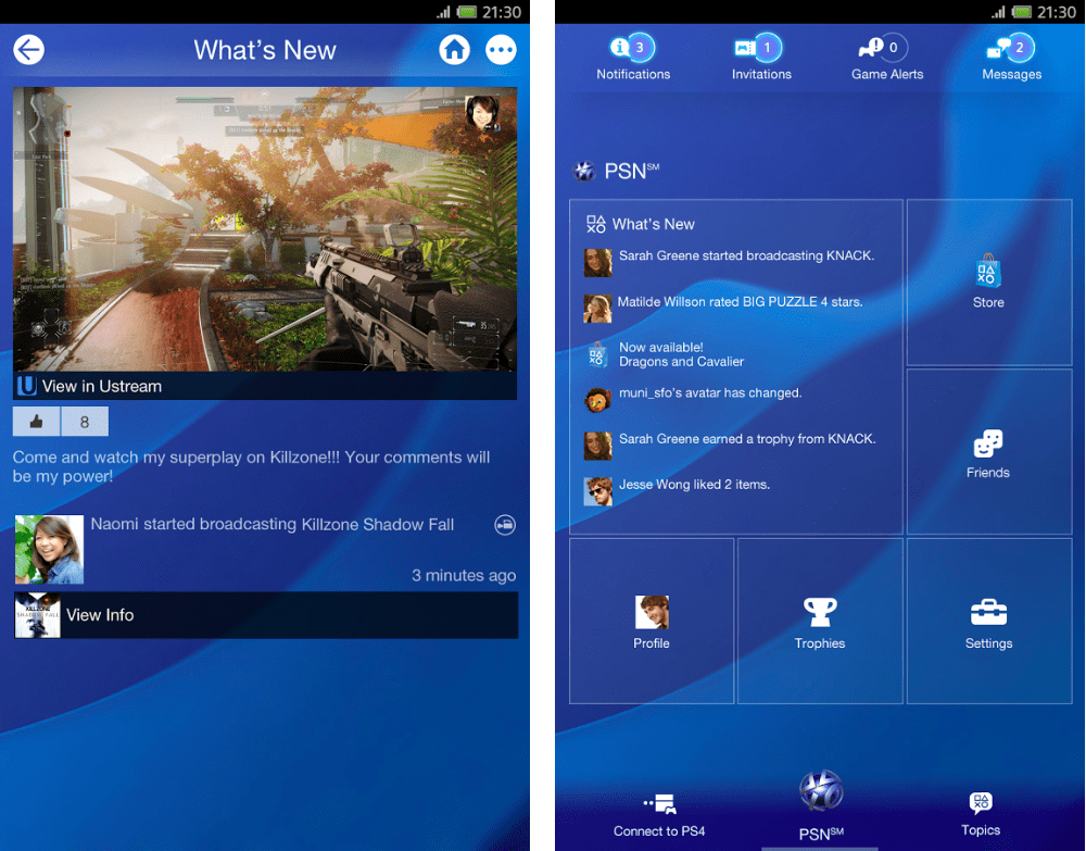 android playstation app 1.50.1 screenshots 01