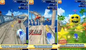 Sonic Dash, le runner game de SEGA disponible gratuitement sur le Play Store