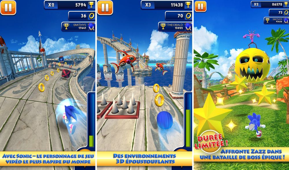 android sonic dash sega runner game images 0